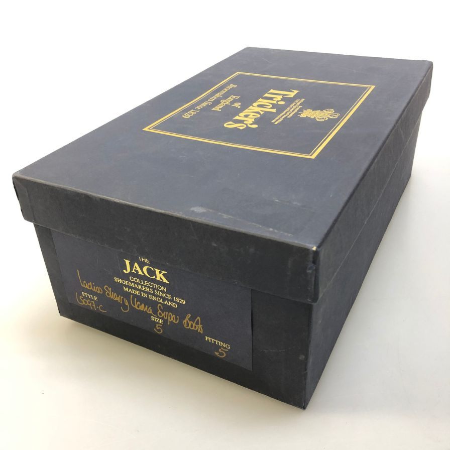 トリッカーズ 15097.C ザ ジャック コレクション コインロファー ブラウン UK5 Trickers 約24.0cm【AFD9】