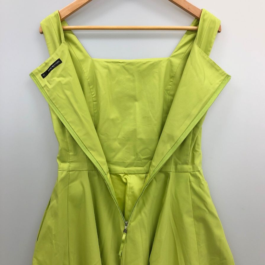 美品◆フォクシー ニューヨーク サマーデイジーワンピース 40サイズ ピスタチオ 25927-STKAZ63 FOXEY NEWYORK 【AFB8】