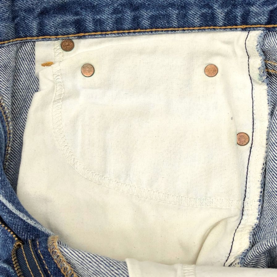 リーバイス デニム 505 90年代 ボタン裏104 インディゴ メンズ サイズ W29 L32 LEVI’S 【AFB38】
