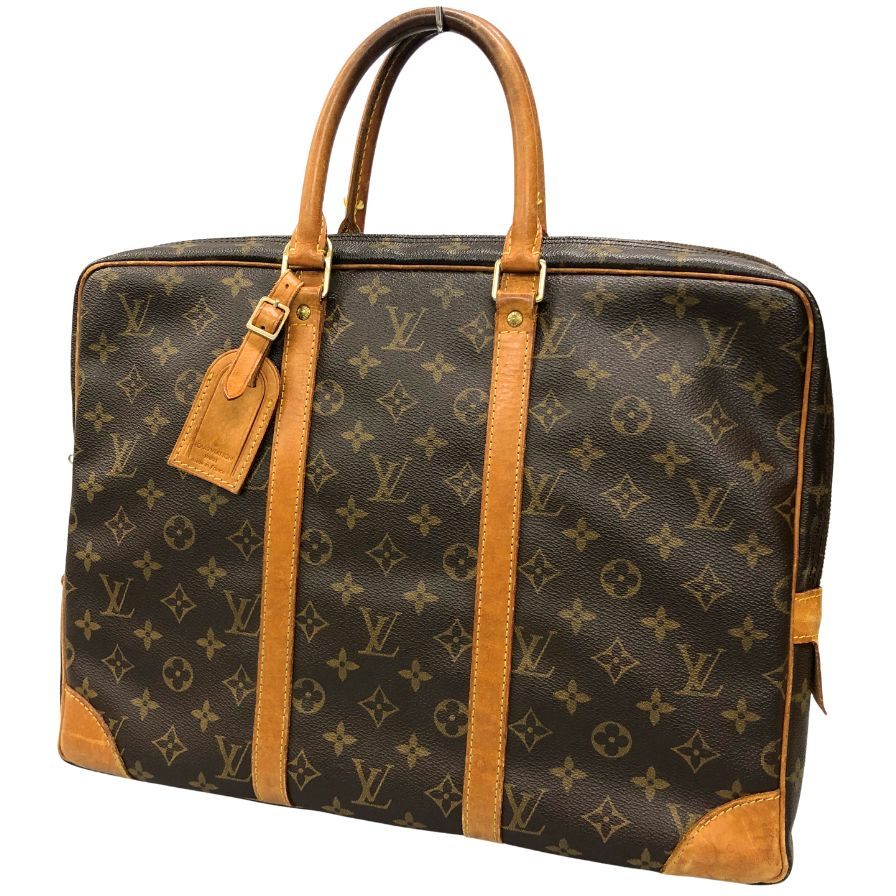 ルイヴィトン モノグラム ポルトドキュマンヴォワヤージュ M53361 ブラウン ユニセックス ビジネスバッグ Louis Vuitton【AFE8】