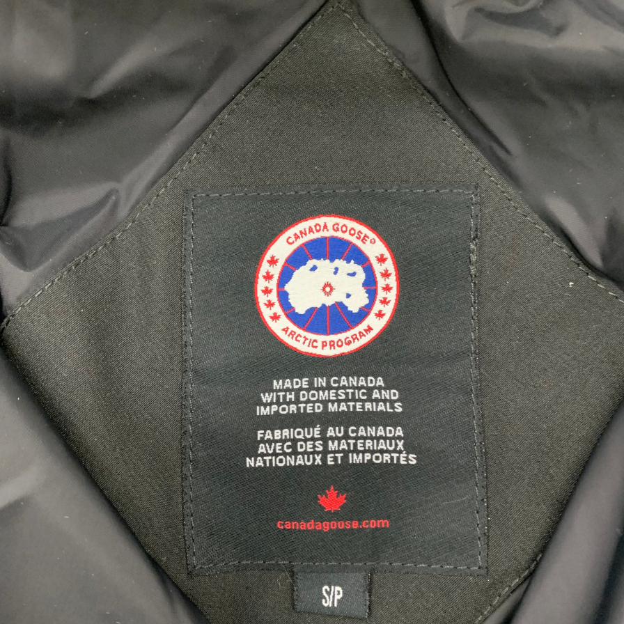 美品◆カナダグース カーソン パーカー 3805MA ブラック サイズS CANADA GOOSE メンズ【AFA2】