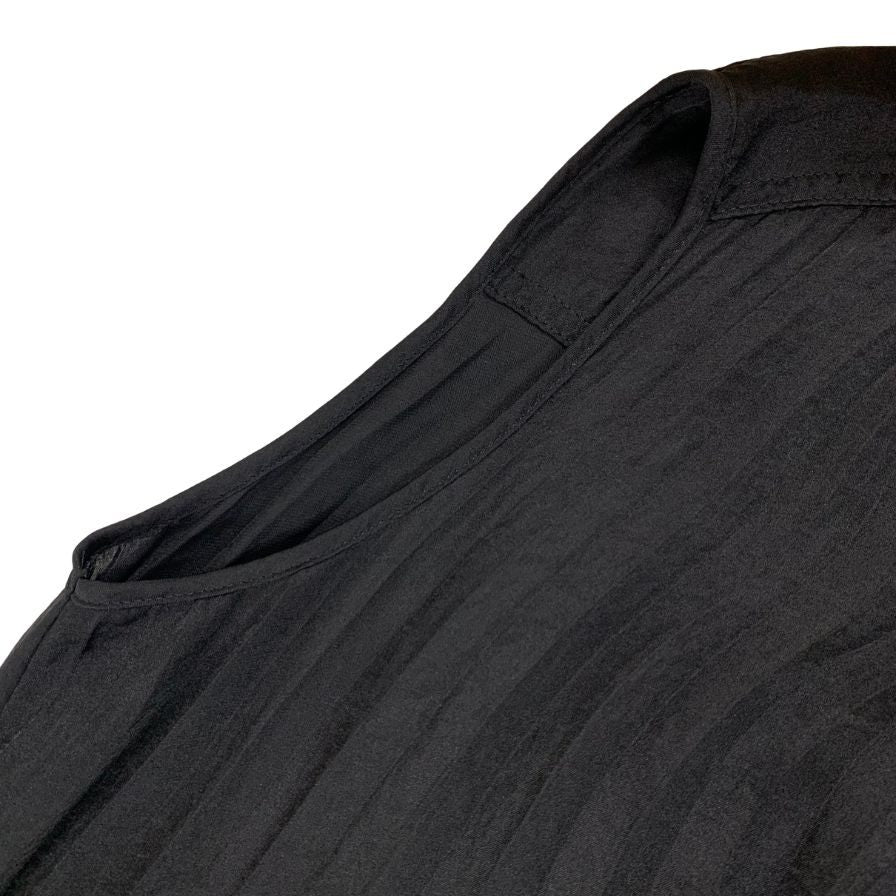極美品◆スペッチオ ワンピース ノースリーブ No.411-587 ブラック ポリエステル レディース サイズ40 SPECCHIO 【AFB24】