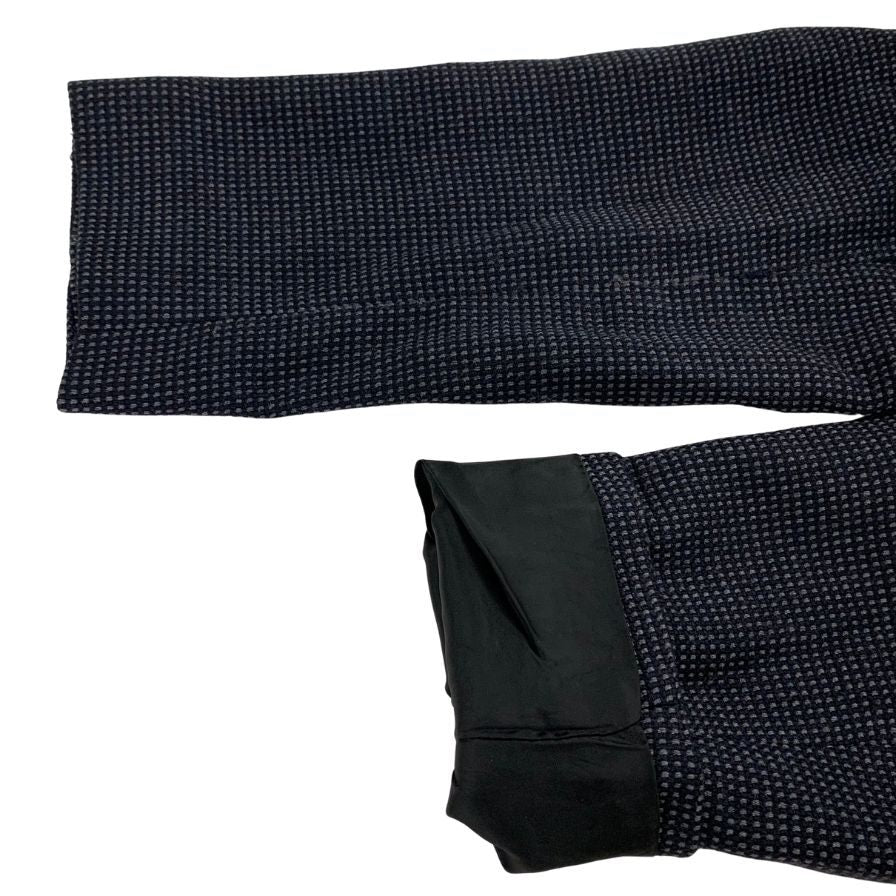新品同様◆エンポリオ アルマーニ ジャケット MR A LINE メンズ サイズ46 ブラック系 EMPORIO ARMANI 【AFA13】