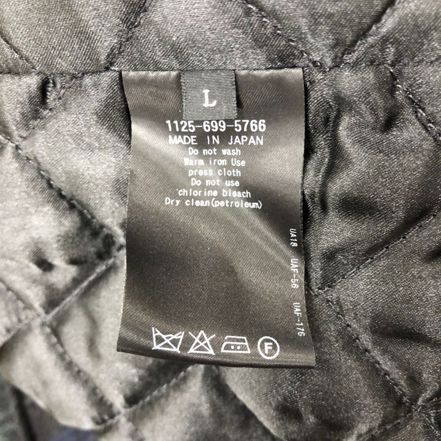 美品◆ユナイテッドアローズ ダッフル チェスター コート 1125-699-5766 チェック柄 L サイズ UNITED ARROWS 【AFA9】