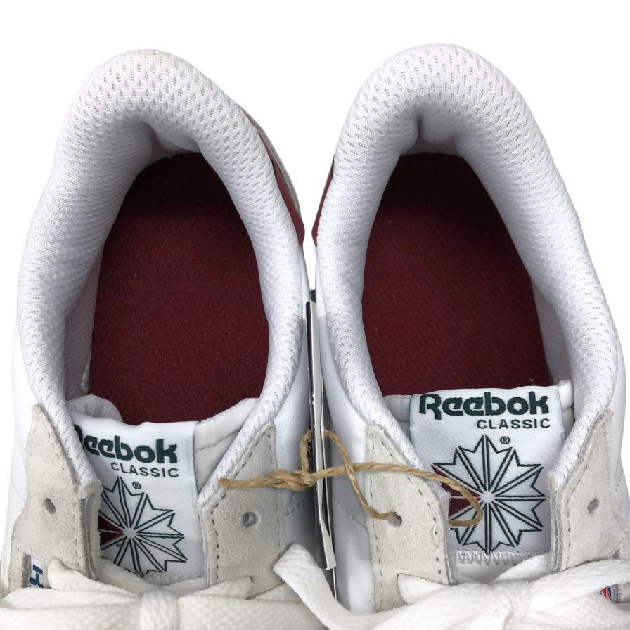 リーボック コートピーク ローカットスニーカー GZ4398 レザー ホワイト メンズ 28.5cm Reebok COURT PEAK 約28.5cm【AFD2】