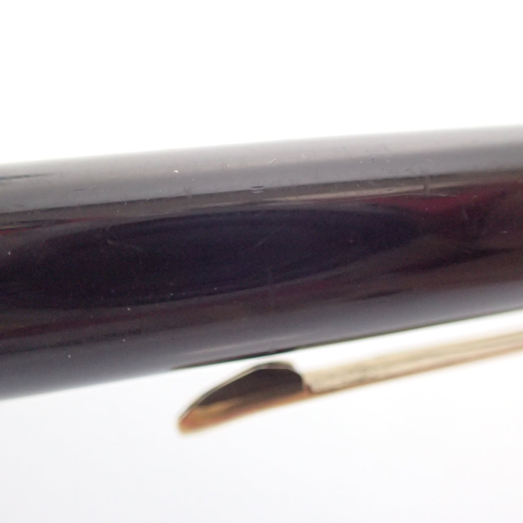 中古◆ペリカン 万年筆 スーベレーン ペン先14C585 縞 緑系 Pelikan【AFI16】