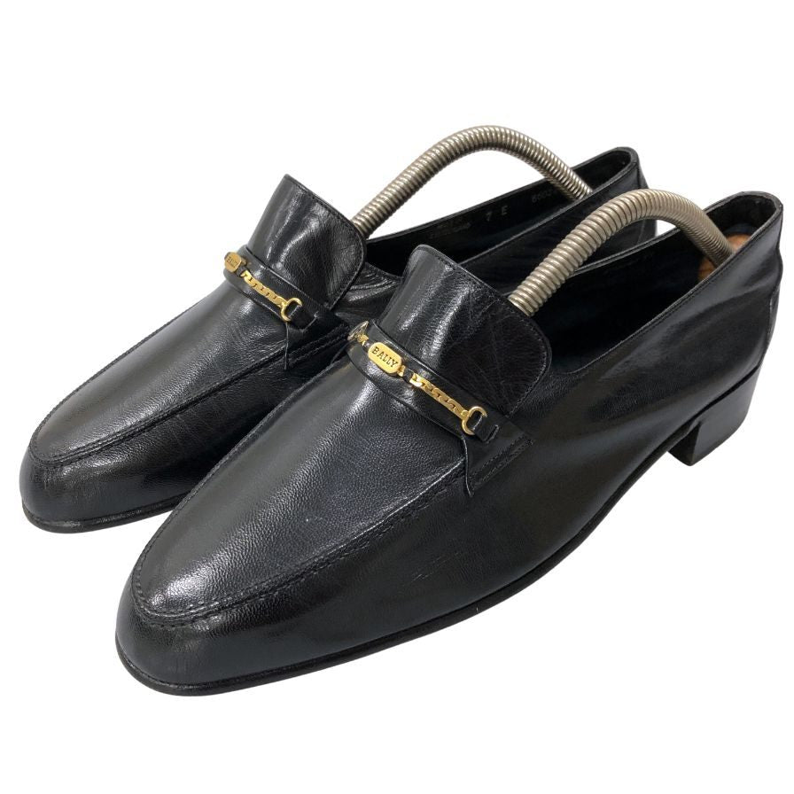 BALLY黒 レザー ビットローファー Bally - スイス製 BALLY / バリー ビットローファー 6 1/2E(24.5