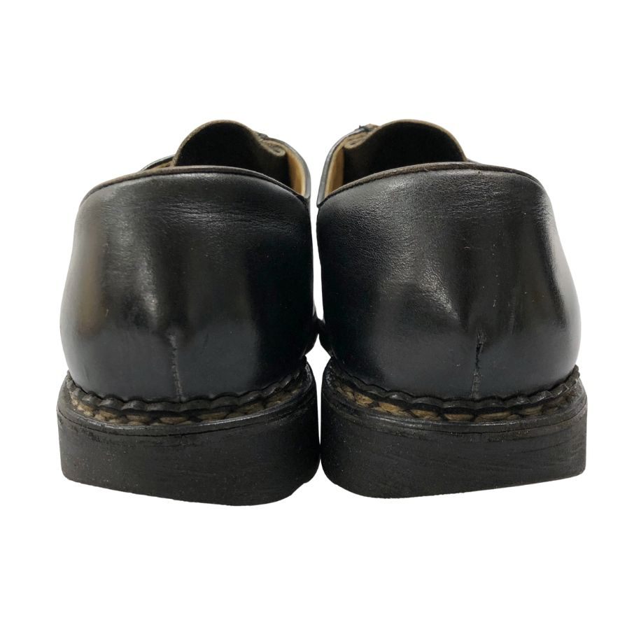 パラブーツ チロリアンシューズ ミカエル カーフ メンズ サイズ42 ブラック PARABOOT MICHAEL ビジネスシューズ 約27.0cm【LA】【中古】