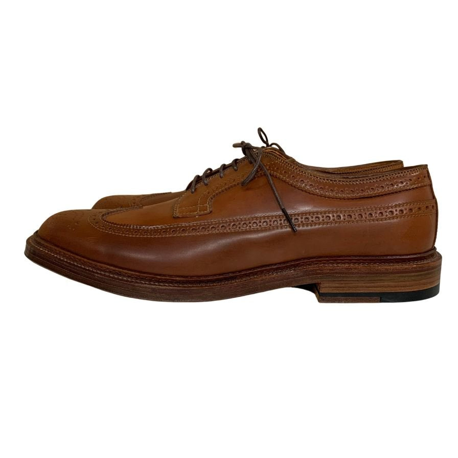 オールデン 97891 コードバン ウィングチップ ウイスキー サイズ9.5D ALDEN ビジネスシューズ 約27.5cm【LA】【中古】