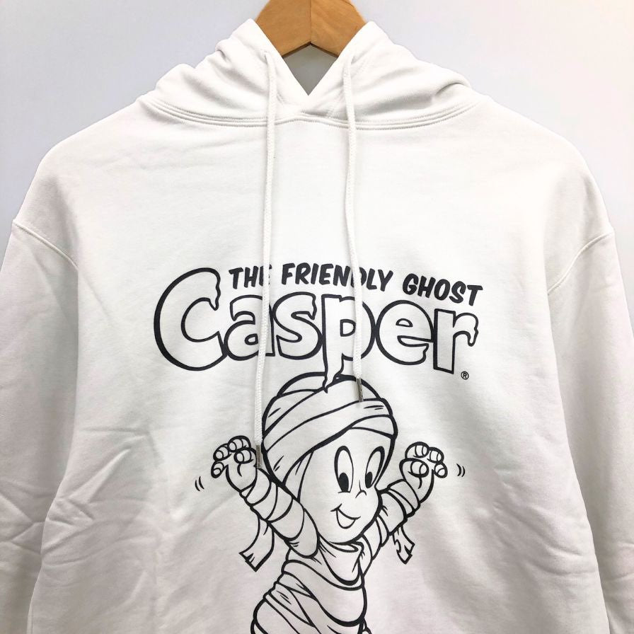 美品◆サマンサベガ プルオーバーパーカー Casper ホワイト レディース サイズフリー Samantha Vega 【AFB24】