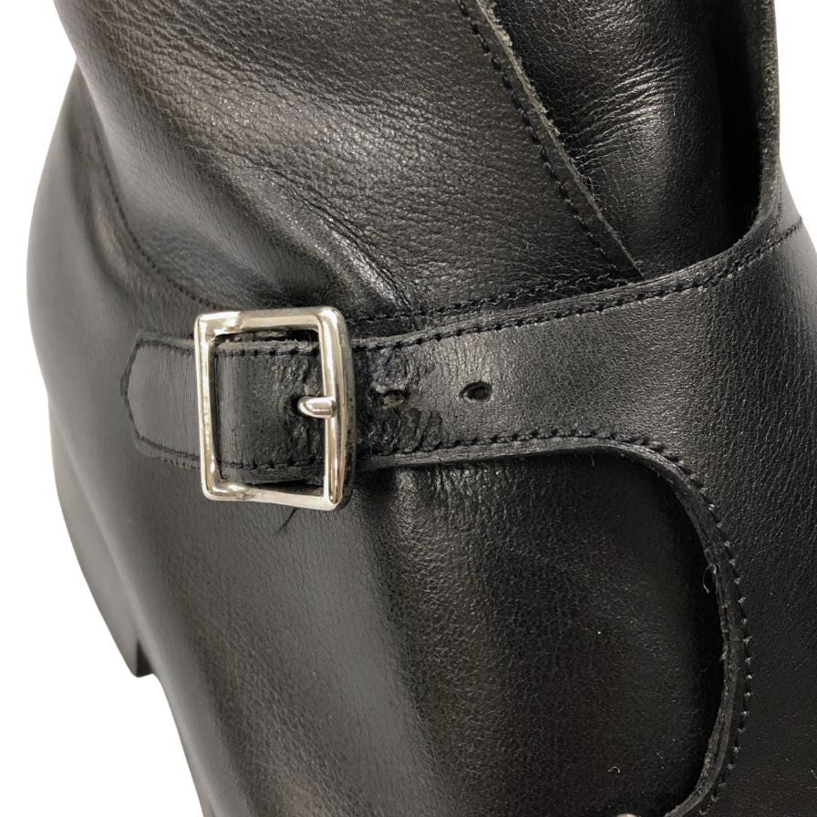 ジョンロブ レザーブーツシューズ デビー ダブルストラップ カーフ ブラック UK7.5相 メンズ JOHN LOBB ブーツ 約26.0cm【LA】【中古】