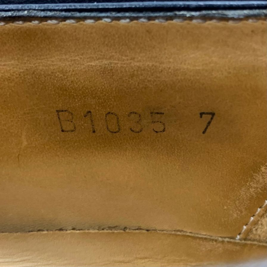 ベルルッティ ローファー B1035 オルガ期 デザイン パティーヌ ブラウン サイズ7 Berluti 約25.5cm【AFC6】