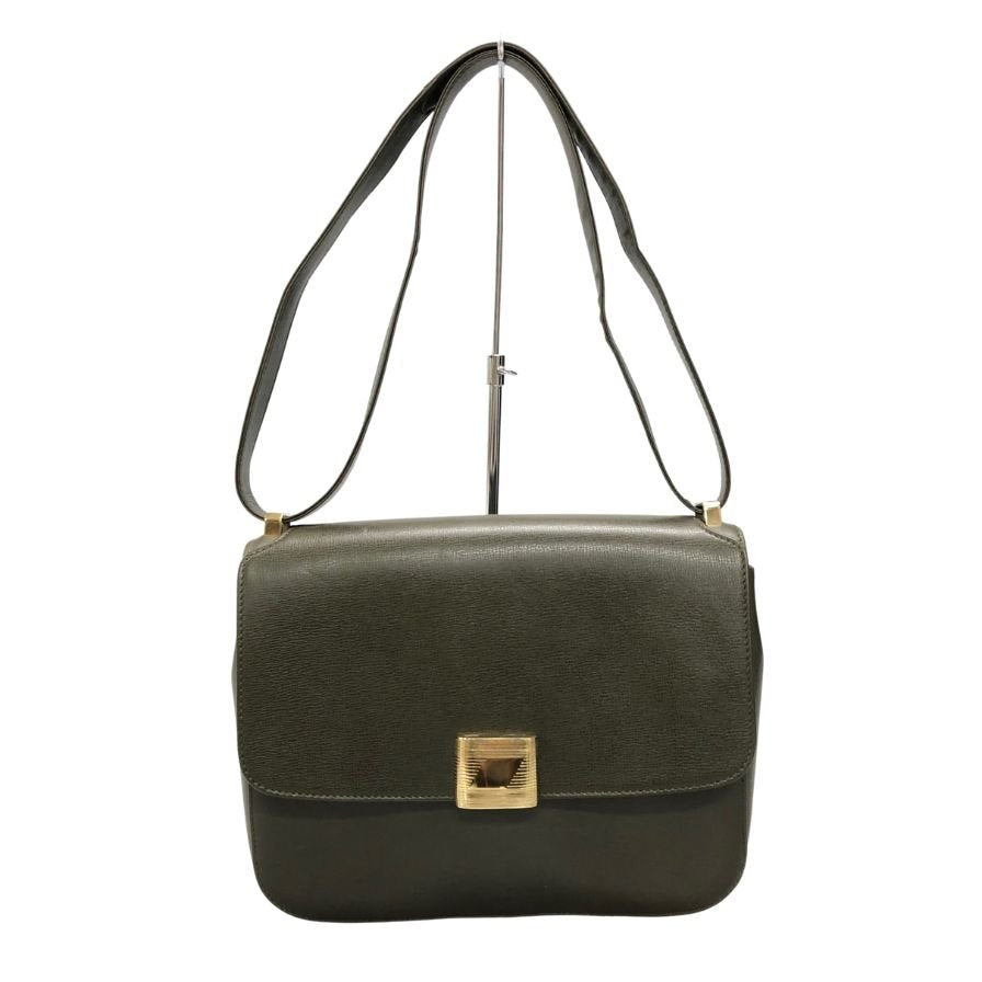 ゴールデングース ショルダーバック 17-092-450-0050-3-0 レザー カーキー サイズU レディース GOLDEN GOOSE【AFE11】