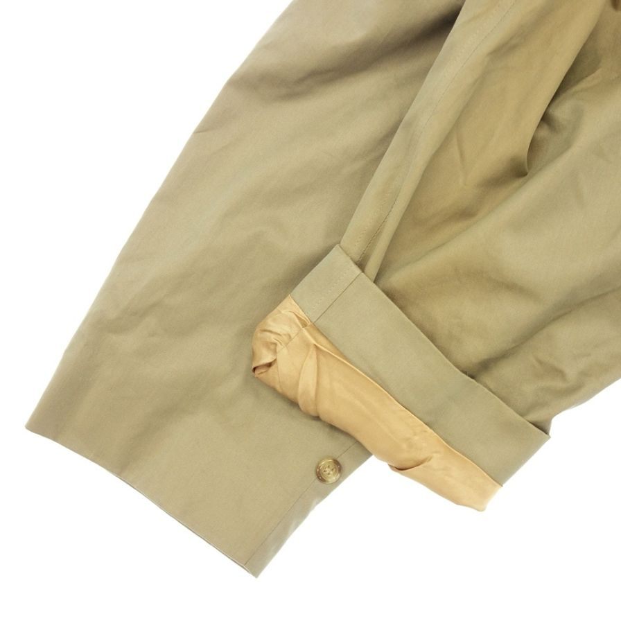 バーバリー ステンカラーコート 80s イングランド製 玉虫色 Burberry's【LA】