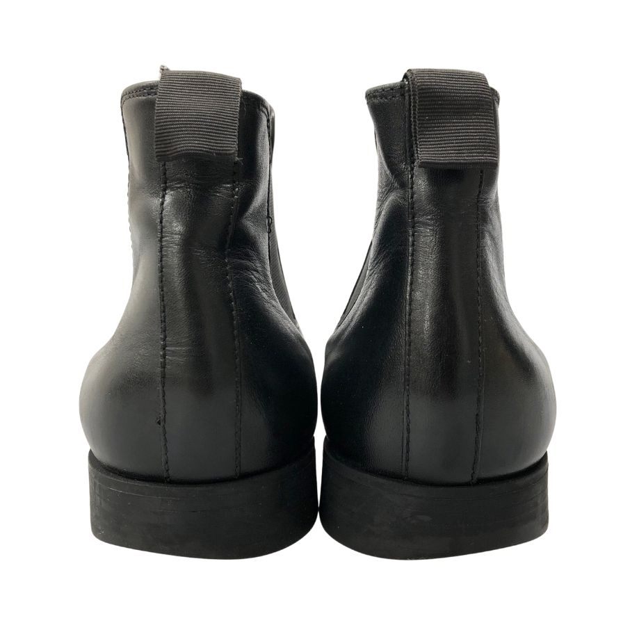 ジェオックス サイドゴアブーツ レザー 黒 メンズ サイズ26 GEOX RESPIRA 約26.0cm【AFC9】