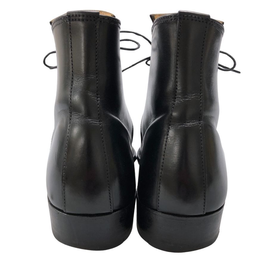 シュナイダーブーツ ジョージブーツ 52ラスト サイズ6.5 カーフレザー ブラック メンズ Schnieder Boots George Boots ブーツ 約25.0cm【LA】【中古】