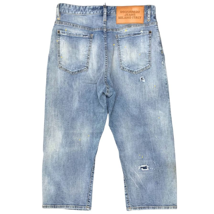 ディースクエアード デニムパンツ S75LB0513 コットン サイズ42 レディース インディゴ DSQUARED2 【AFB32】
