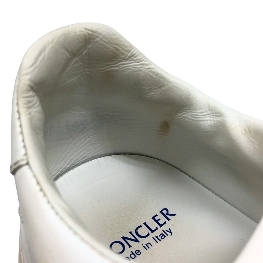 モンクレール スニーカー モナコ レザー レディース サイズ39.5 MONCLER 約26.0cm【AFC31】
