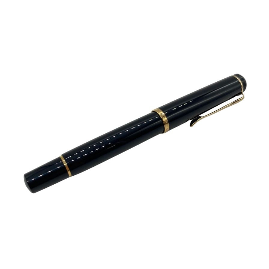 ペリカン 万年筆 クラシック M200 F字 ブラック ゴールド PELIKAN【AFI3】