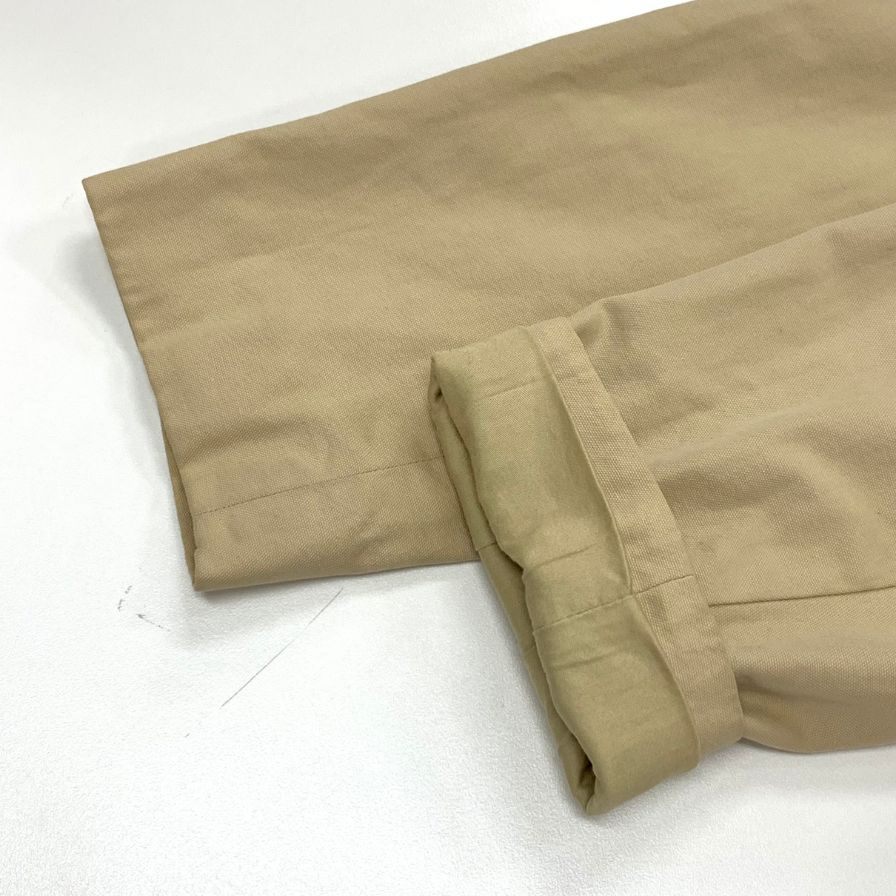 美品◆バナナリパブリック コート オールド コットン ベージュ メンズ サイズ L BANANA REPUBLIC 【AFB34】
