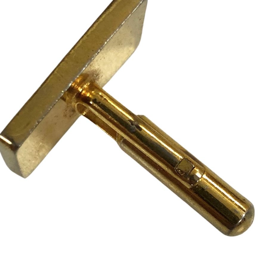 カルティエ カフス 2点セット ゴールド×レッド メンズ cartier