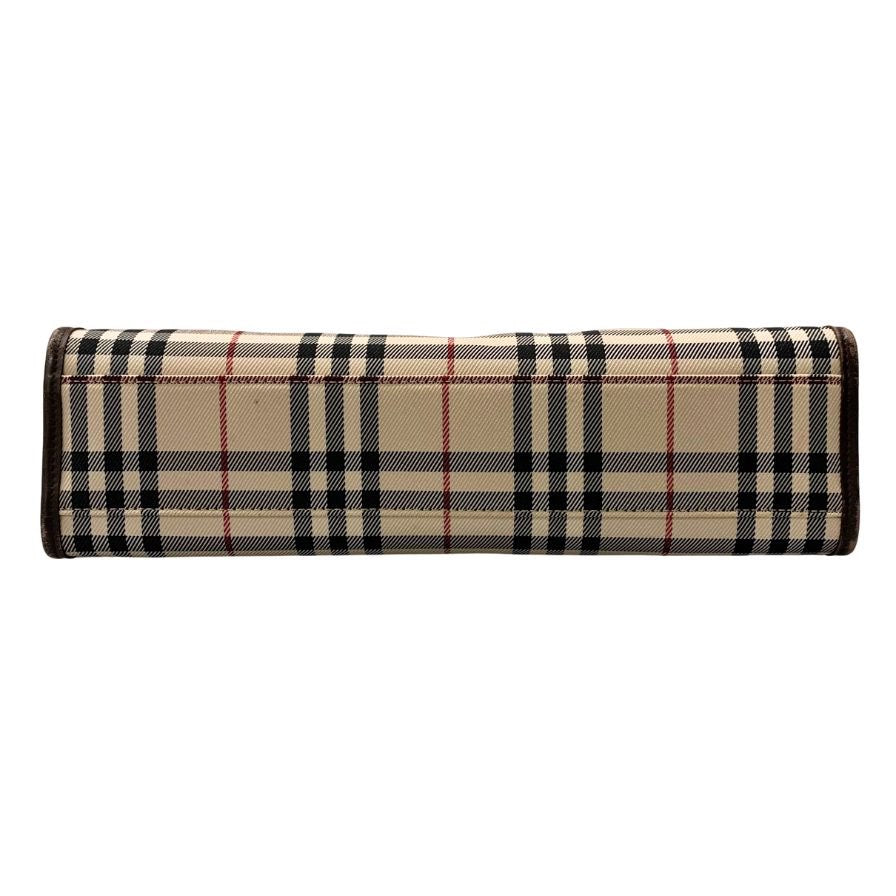 バーバリーノバチェック ミニ トート ハンドバッグ レディース Burberry【AFE1】