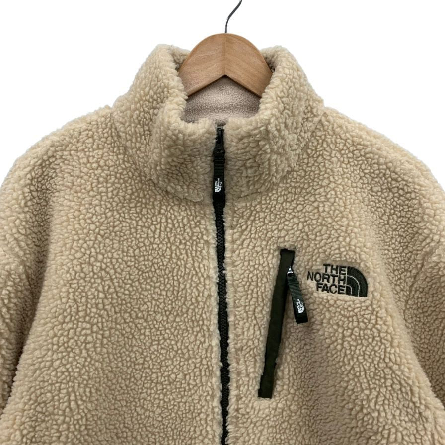 美品◆ザ ノースフェイス ホワイトレーベル フリースジャケット リモ フリース ベージュ メンズ サイズL THE NORTH FACE RIMO FLEECE 【AFA20】