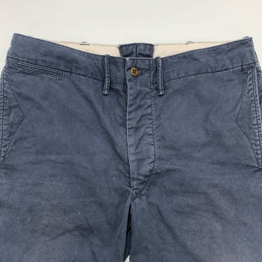 ダブルアールエル ラルフローレン ハーフパンツ ショーツ ブルー系 メンズ サイズ31 RRL RALPH LAUREN 【AFB28】