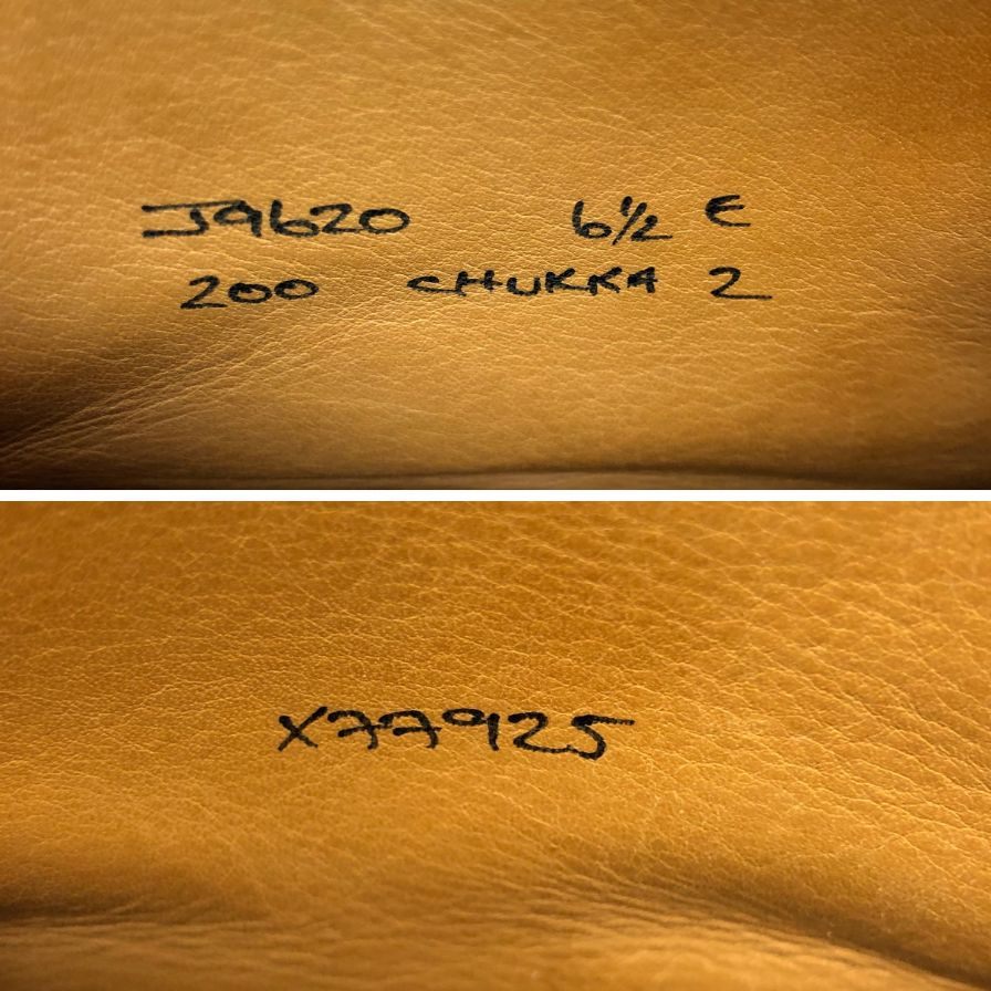 クロケット&ジョーンズ チャッカブーツ CHUKKA2 サイズ6.5E ブラウン CROCKETT&JONES ブーツ 約25.5cm【LA】【中古】