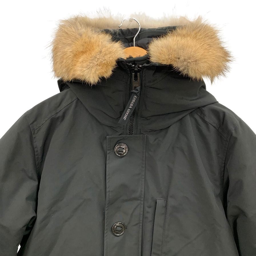 美品◆カナダグース ダウンジャケット ジャスパー 3438JM サイズXL メンズ ブラック CANADAGOOSE 【AFA23】