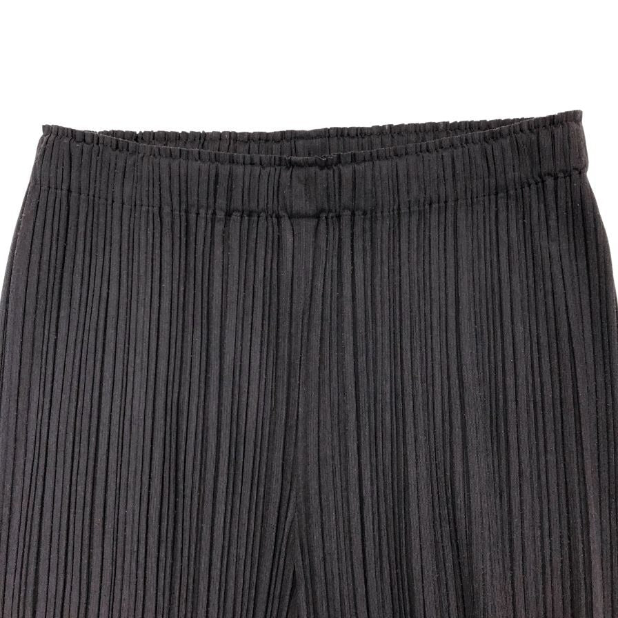 プリーツプリーズ イッセイミヤケ プリーツパンツ PP51JF614 ラミー レディース ブラウン サイズ4 PLEATS PLEASE ISSEY MIYAKE 【AFB19】