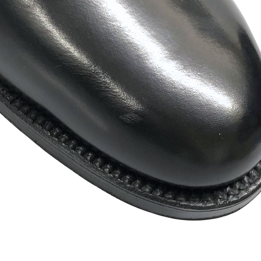 ブルックスブラザーズ ビジネスシューズ 00069 プレーントゥ カーフ ブラック サイズUS7.5 メンズ Brooks Brothers ビジネスシューズ 約25.5cm【LA】【中古】