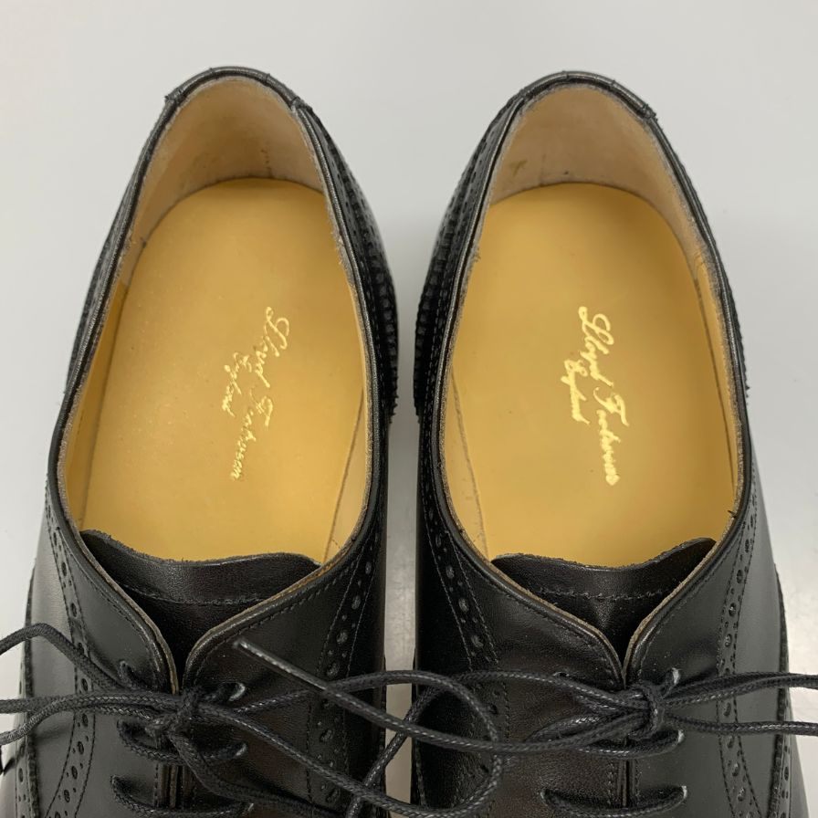 ロイドフットウェア レザーシューズ 2826ER01 ウイングチップ メンズ サイズ6 ブラック系 Lloyd Footwear 約24.5cm【AFD14】