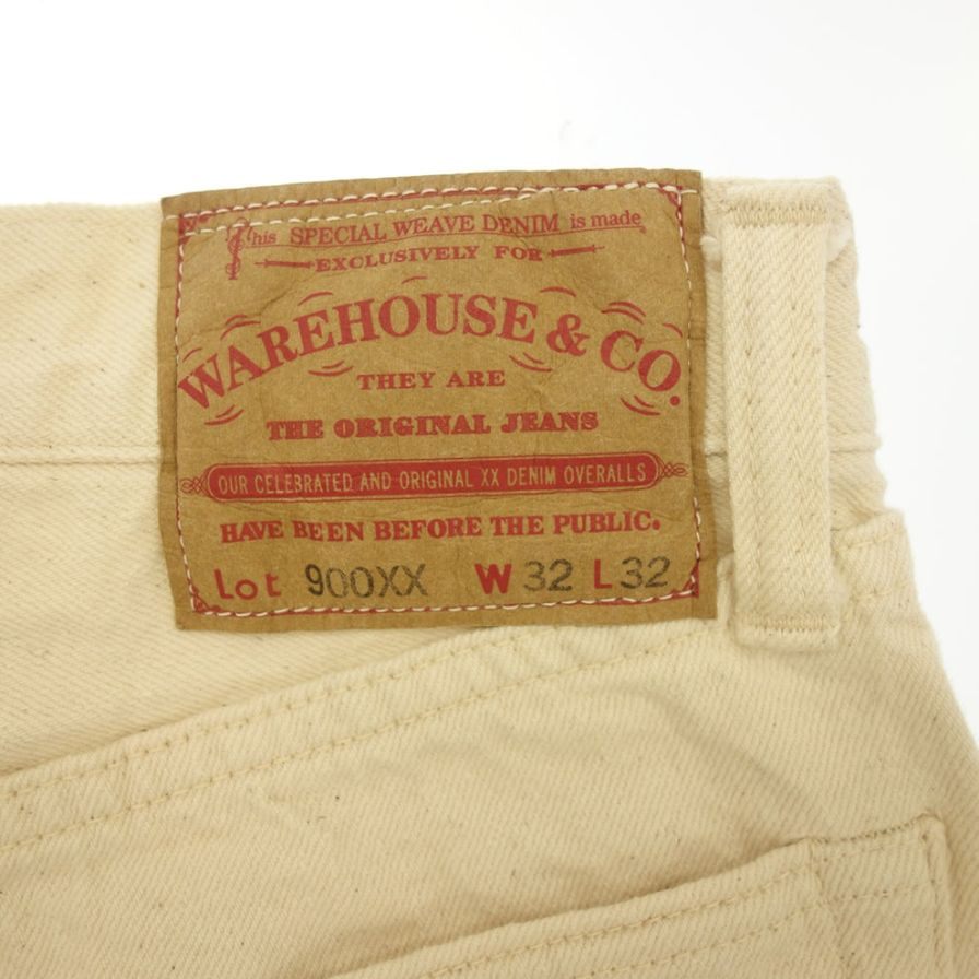 ウェアハウス デニムパンツ Lot900XX スリム メンズ エクリュ サイズW32 L32 WAREHOUSE&CO. SLIM【】