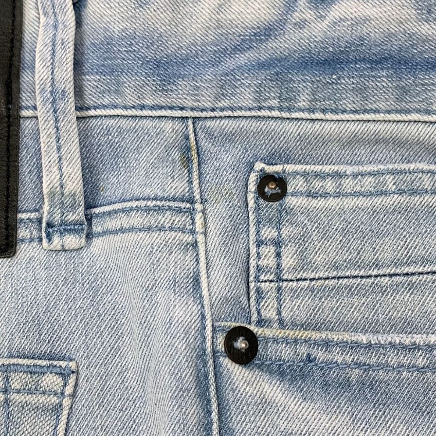 デンハム スキニーデニムパンツ BOLT ブルー メンズ W33 L32 DENHAM 【AFB49】