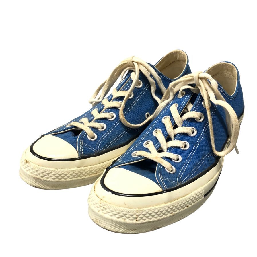 コンバース ローカットスニーカー CT70 チャックテイラー ブルー メンズ サイズ28.0 CONVERSE 約28.0cm【AFC41】