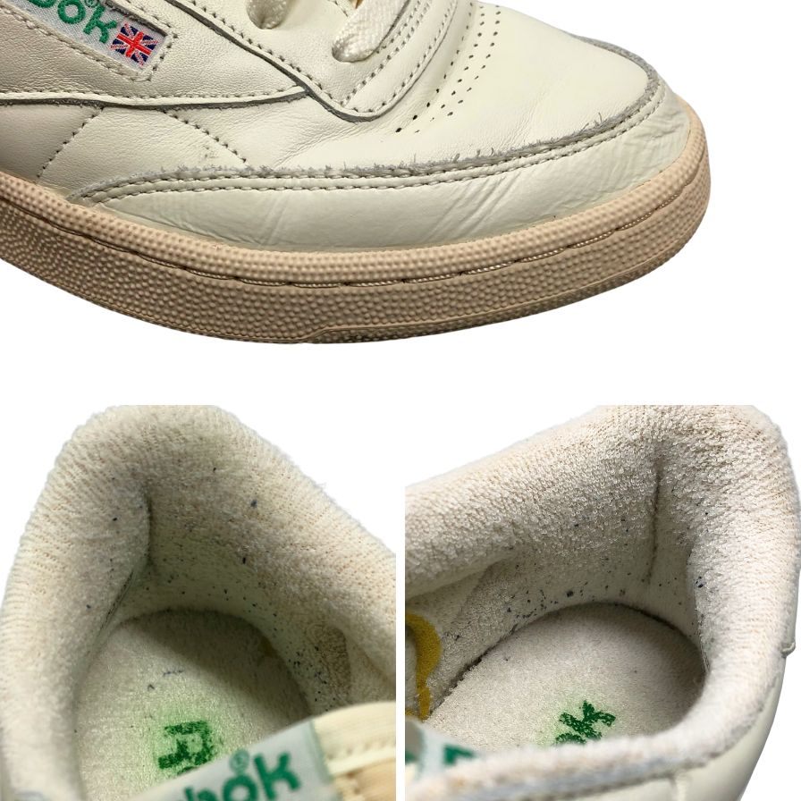 リーボック スニーカー クラブシー レディース サイズ25.5 DV6434 Reebok 約25.5cm【AFC47】