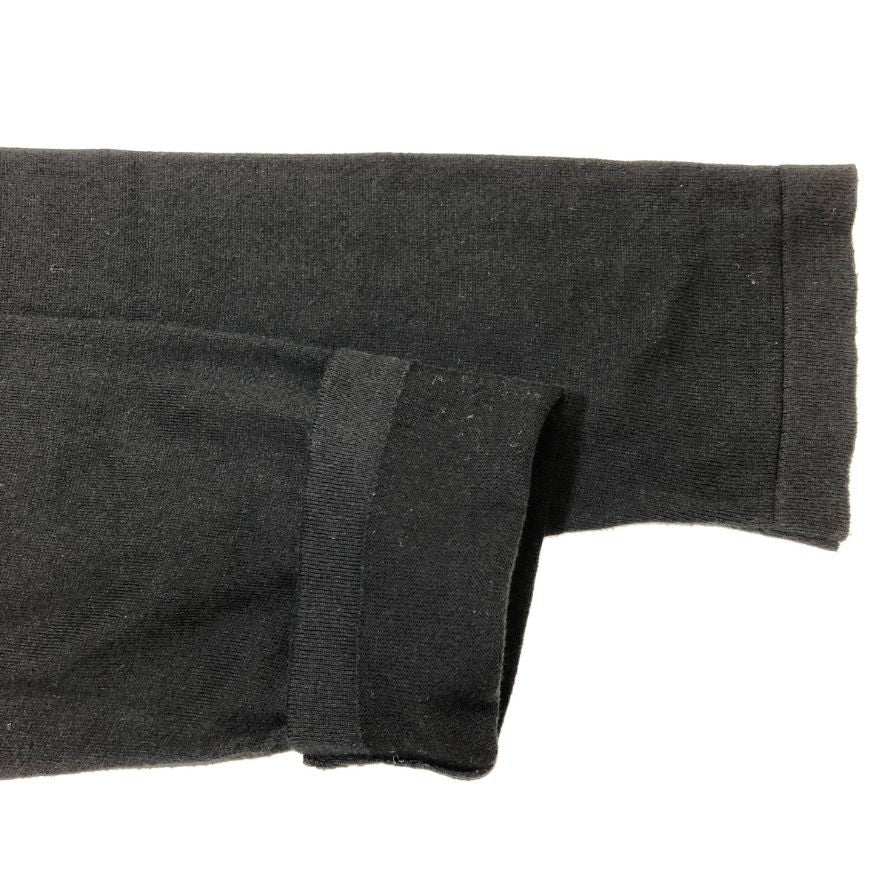 新品同様◆ジョンスメドレー ヘンリーネックニット 七分丈 30G ブラック JOHN SMEDLEY 【AFB32】