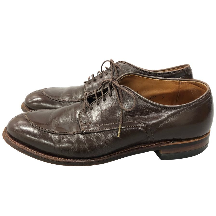 オールデン トゥモローランド別注 Vチップ 54573 カーフ ブラウン US7.5D ALDEN ビジネスシューズ 約25.5cm【LA】【中古】