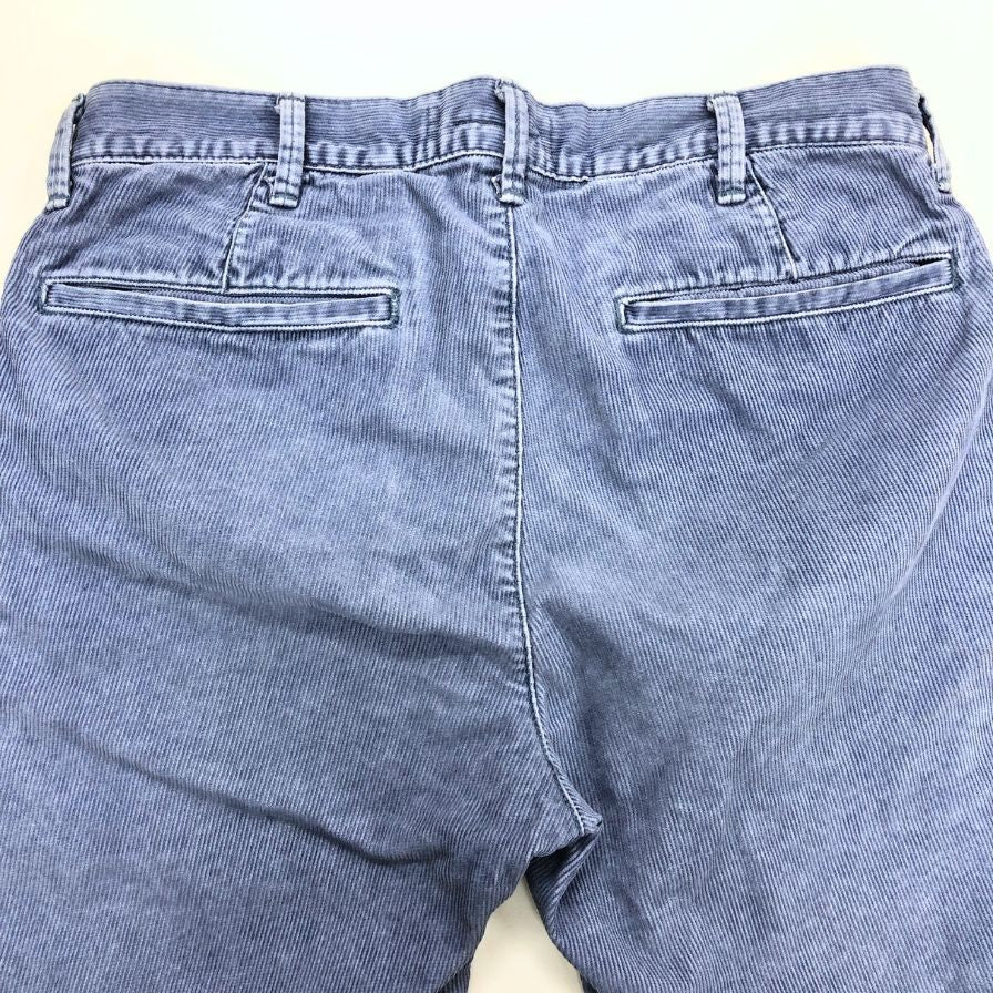 レミレリーフ ハーフパンツ コーデュロイ コットン ポリエステル ブルー系 サイズM メンズ REMI RELIEF 【AFB3】