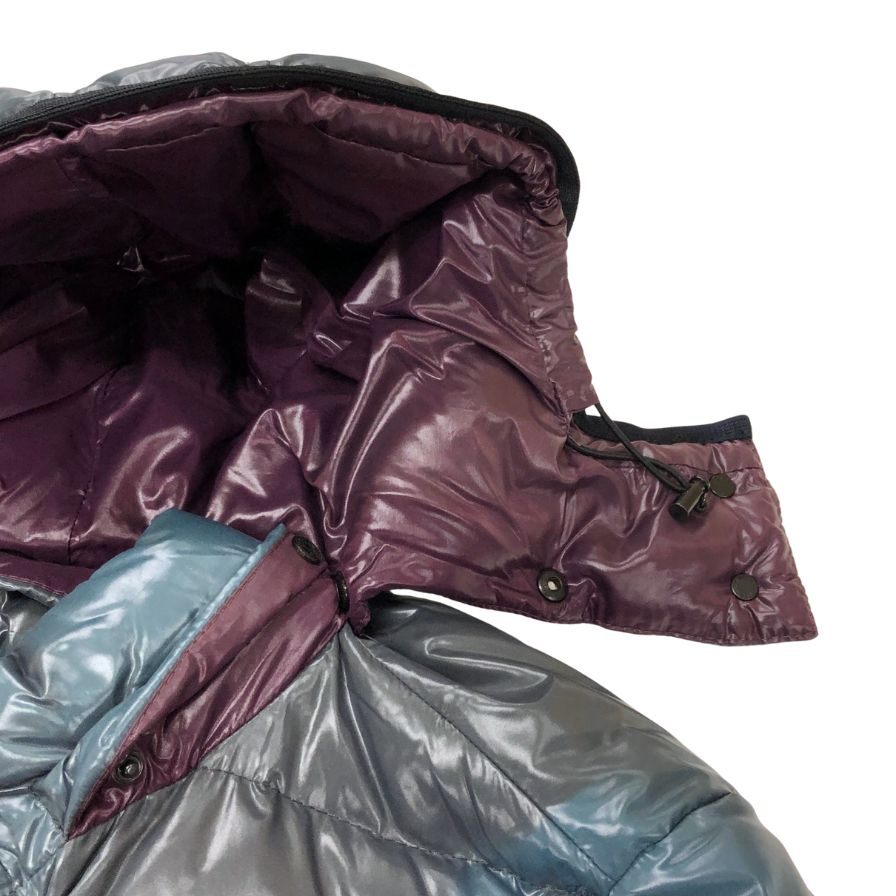 美品◆モンクレール ダウンジャケット モカ ブルー サイズ2 メンズ MONCLER MOKA GIUBBOTTO 【AFA21】