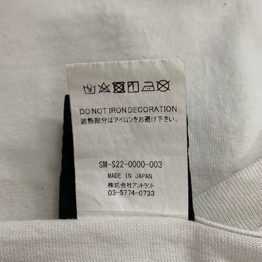 美品◆セントマイケル Tシャツ IN HEAVEN 22SS サイズXL メンズ ホワイト SAINT MICHAEL 【AFB19】