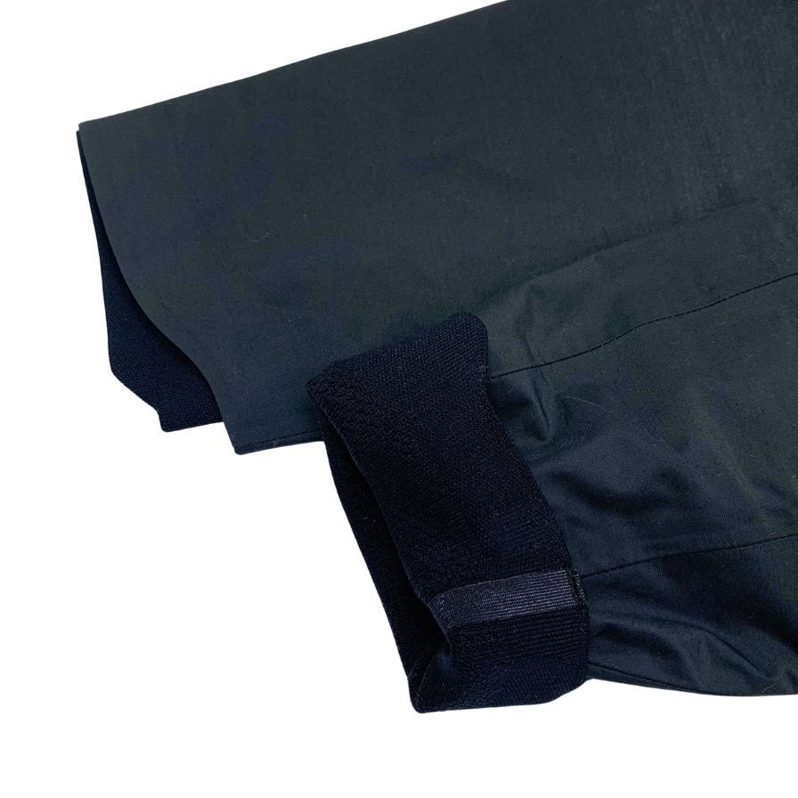 新品同様◆デサントオルテライン アノラックパーカー SCHEMATECH SHIELD PARAHEM ブラック メンズ サイズL DESCENTE ALLTERRAIN 【AFB27】