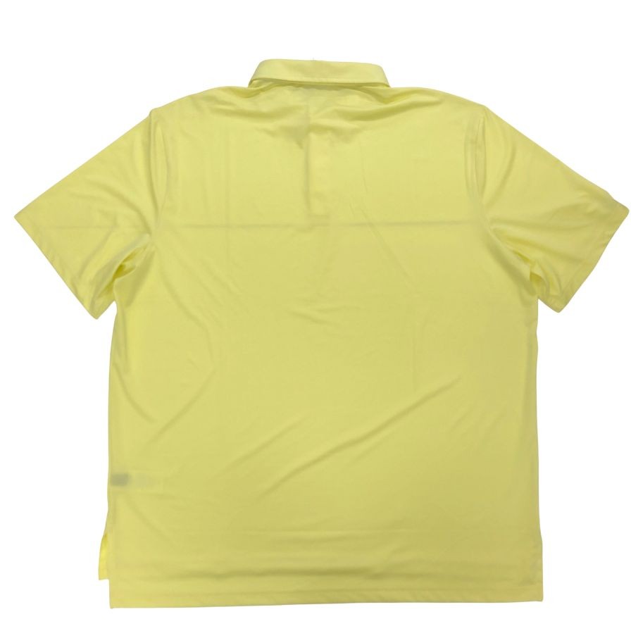 新品同様◆アールエルエックス ラルフローレン ポロシャツ 半袖 メンズ イエロー系 サイズXL RLX RALPH LAUREN 【AFB43】