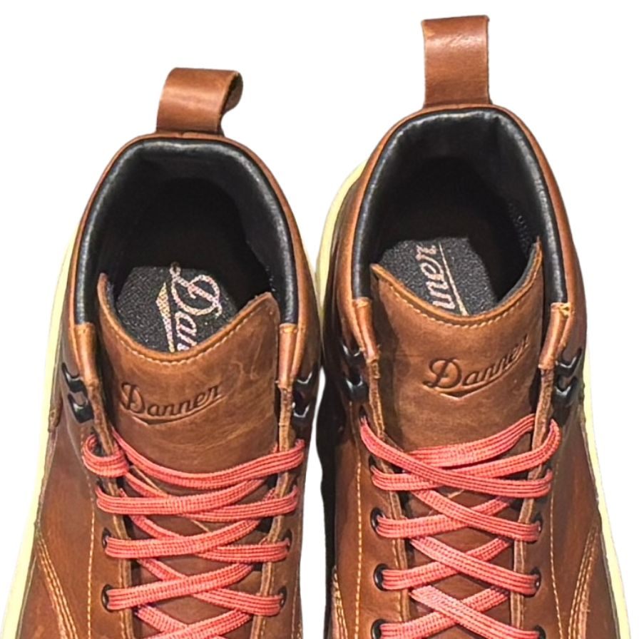ダナー ブーツ レザーブール ロガー 34651 917 ブラウン メンズ US8 Danner 約26.5cm【LA】【中古】