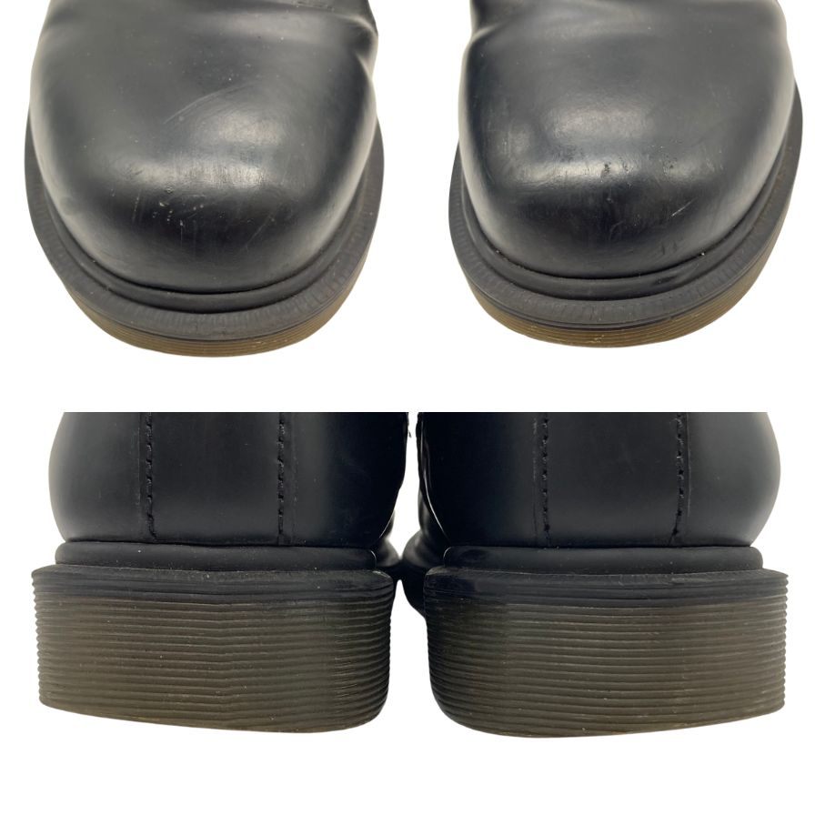 ドクターマーチン サイドゴアブーツ 2976 チェルシー レザー ブラック メンズ サイズUK7 Dr.MARTENS 約25.5cm【AFC33】