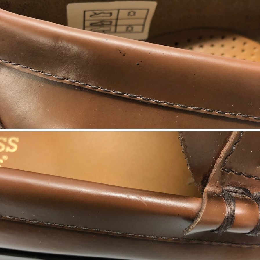 ジーエイチバス ローファー ウィージャンズ ラーソン モカ サイズ7 メンズ ブラウン系 G.H.Bass&Co. WEEJUNS LARSON ローファー 約26.0cm【LA】【中古】