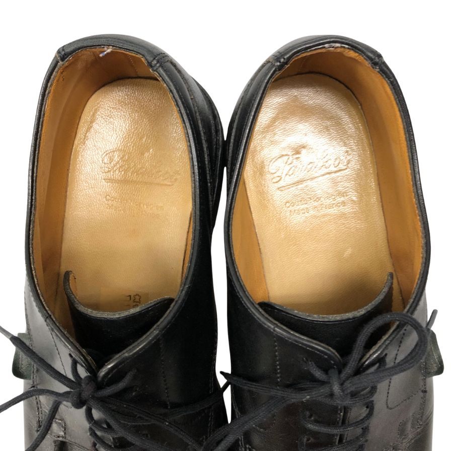 パラブーツ レザーシューズ シャンボード メンズ ブラック サイズ7 PARABOOT CHAMBORD ビジネスシューズ 約25.5cm【LA】【中古】