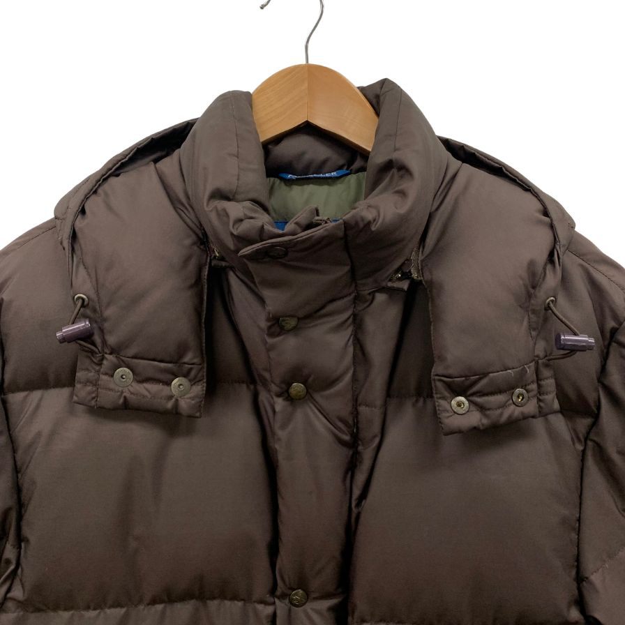 中古◆モンクレール グレノーブル 青タグ ビンテージ ダウンジャケット メンズ ブラウン サイズ2 MONCLER 【AFA10】