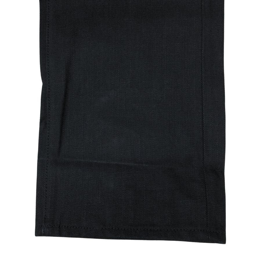 シュプリーム×リーバイス ブラックデニムパンツ 12AW 505 ジップ フライレオパードあしらい メンズ サイズ32×32 ブラック SUPREME×Levi's 【AFB31】